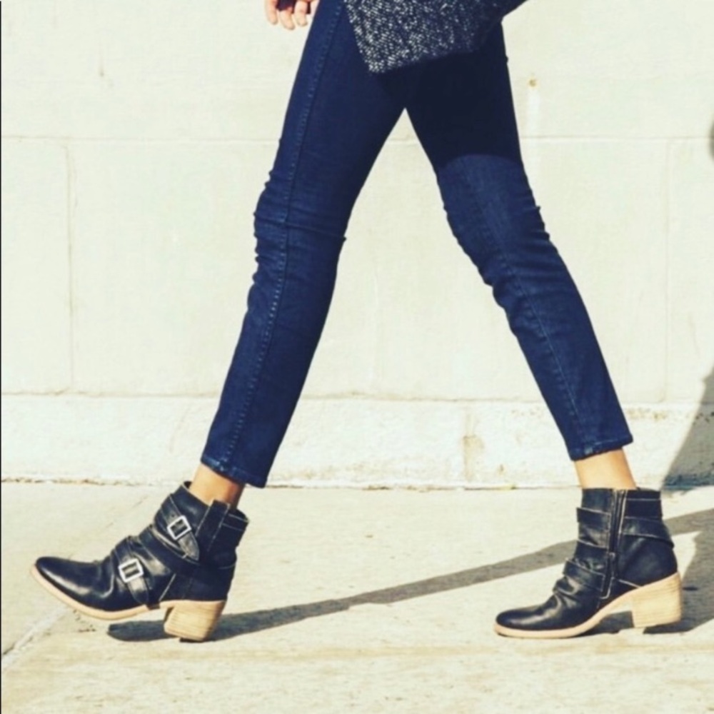 Vintage style free people booties